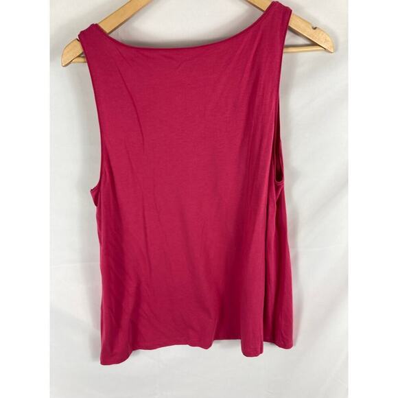 J Jill Easy A Line Tank Pink Size L Petite - Picture 3 of 6